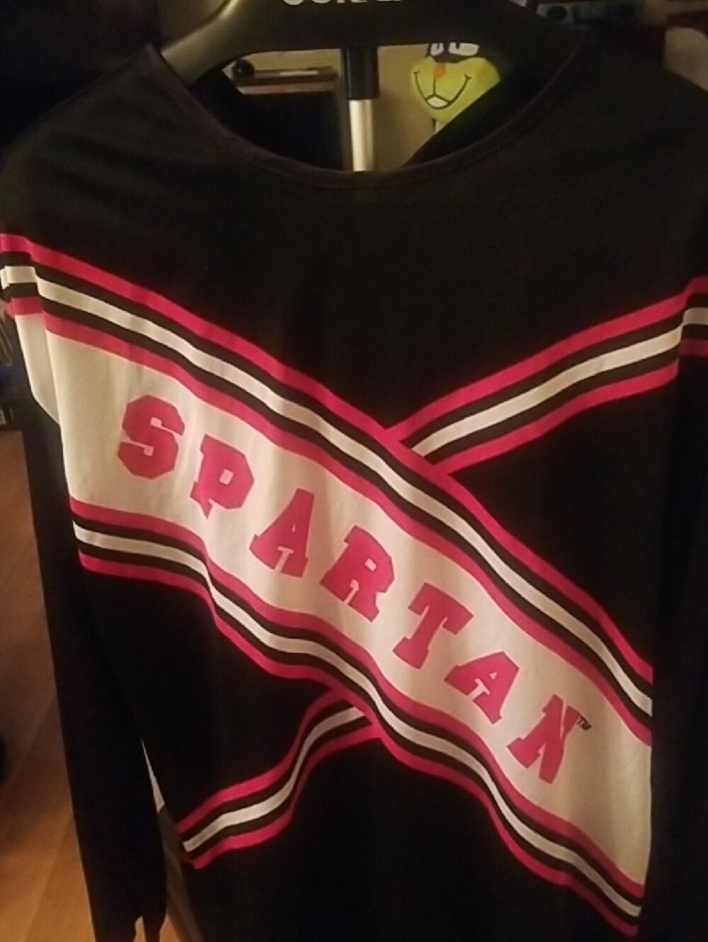 🎃Spartan Black and Red Men's Cheerleader Costume - Picture 2 of 7